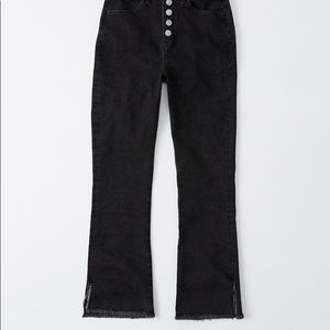 Abercrombie Black High Waisted Jeans